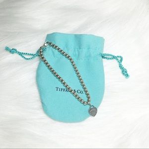 Tiffany & co. Bracelet bead silver heart .925
